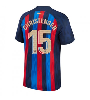 Barcelona Andreas Christensen #15 Hjemmedrakt 2022-23 Kortermet